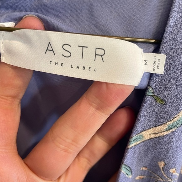 ASTR Purple Floral Dress - Picture 6 of 7